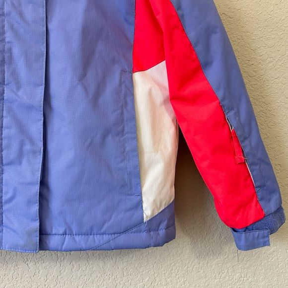 MOUNTAIN WAREHOUSE Girls Hooded Full-Zip Insulated Ski Jacket Multicolor - Picture 3 of 16